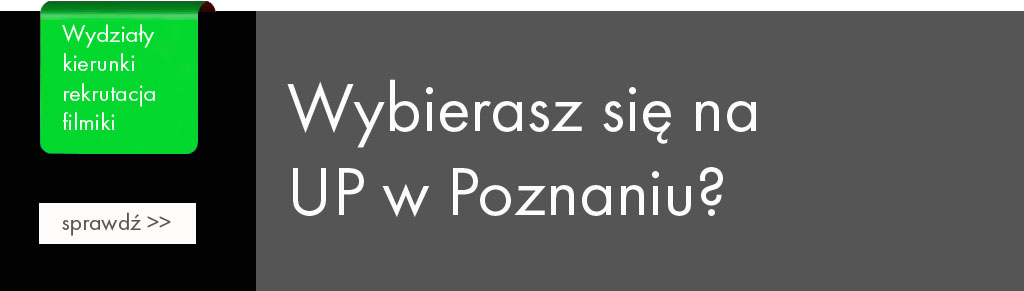 uniuwersytet przyrodniczy poznań rekrutacja